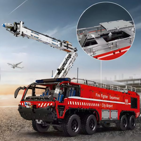 PNEUMATIC AIRPORT FIRETRUCK (6653 PCS) - Image 2