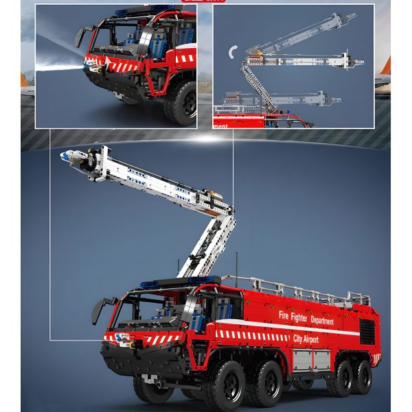 PNEUMATIC AIRPORT FIRETRUCK (6653 PCS) - Image 3