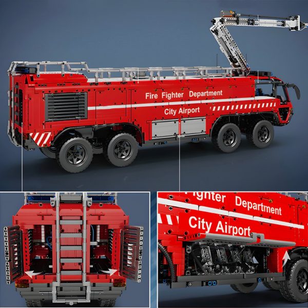 PNEUMATIC AIRPORT FIRETRUCK (6653 PCS) - Image 4