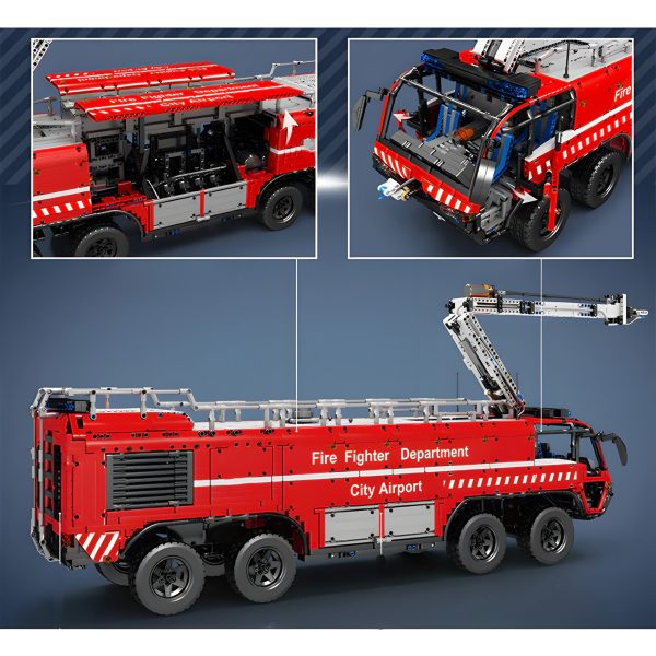 PNEUMATIC AIRPORT FIRETRUCK (6653 PCS) - Image 5
