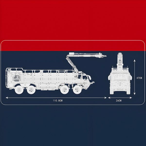 PNEUMATIC AIRPORT FIRETRUCK (6653 PCS) - Image 6