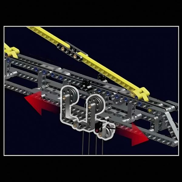 REMOTE CONTROLLED 98CM TOWER CRANE (1796 PCS) - Image 5