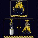 REMOTE CONTROLLED CITY BUILDING CRANE (1731 PCS)