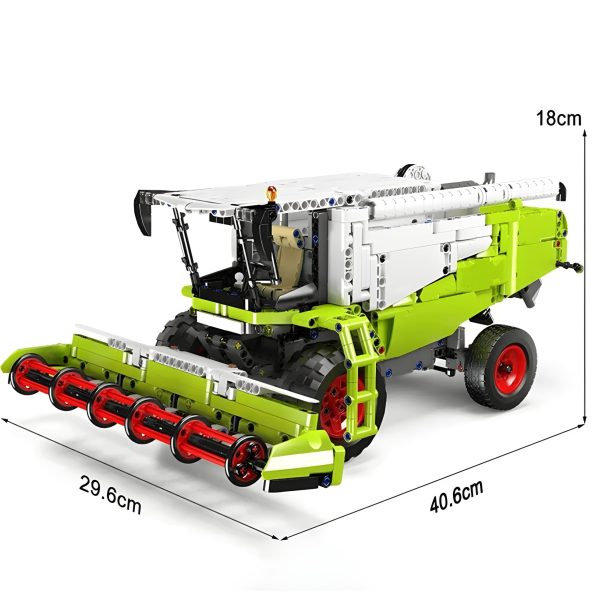 REMOTE CONTROLLED COMBINE HARVESTER (1268 PCS) - Image 5
