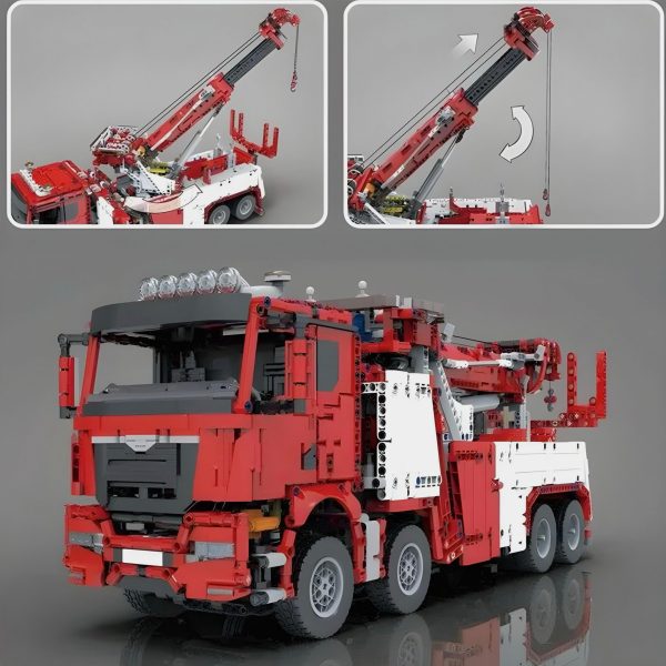 REMOTE CONTROLLED FIRE & RESCUE TRUCK (4883 PCS) - Image 4