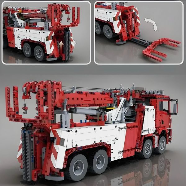 REMOTE CONTROLLED FIRE & RESCUE TRUCK (4883 PCS) - Image 5