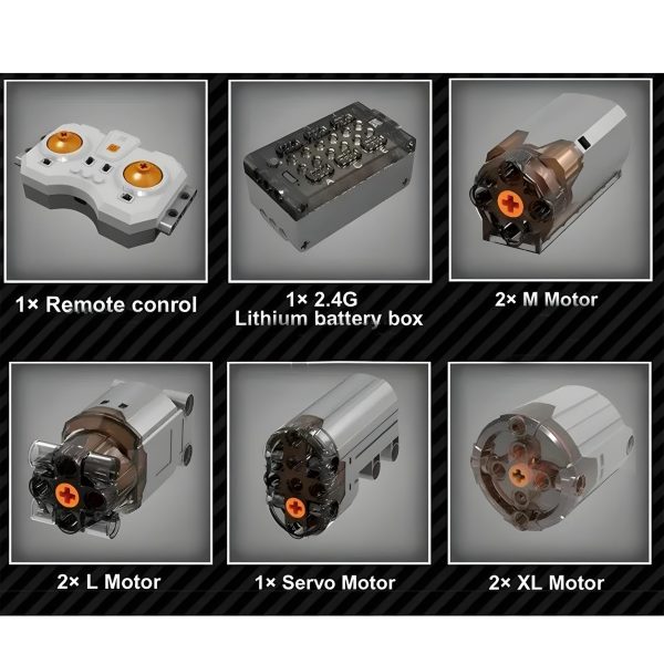 REMOTE CONTROLLED FIRE & RESCUE TRUCK (4883 PCS) - Image 7