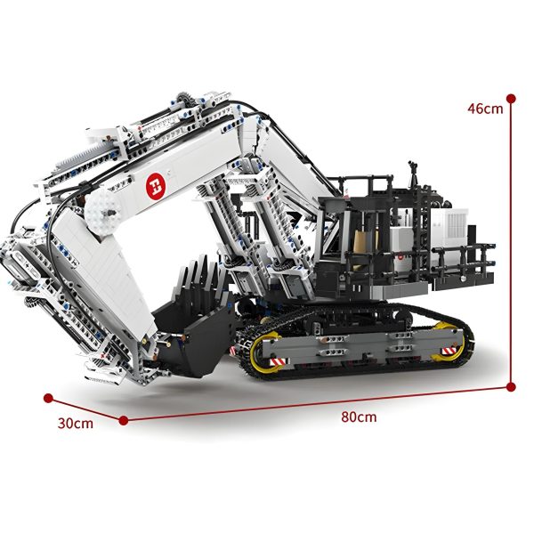 REMOTE CONTROLLED HEAVY DUTY DIGGER | 4342PCS - Image 5