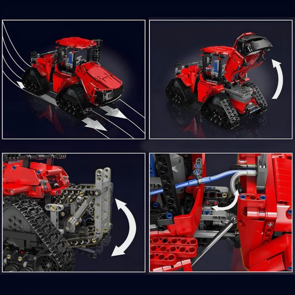 REMOTE CONTROLLED PNEUMATIC CRAWLER TRACTOR (1698PCS) - Image 4