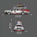 1: 24 GHOSTBUSTERS ECTO-1 (635 PCS)