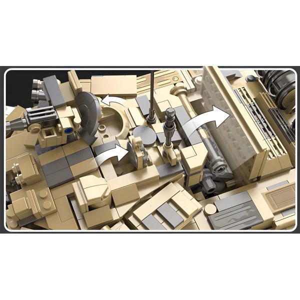 REMOTE CONTROLLED T90 TANK | 1724PCS - Image 3