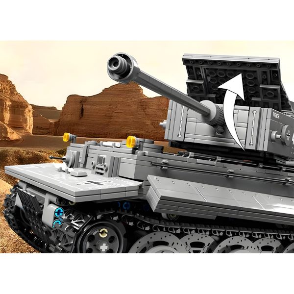 REMOTE CONTROLLED TIGER TANK (2236 PCS) - Image 5