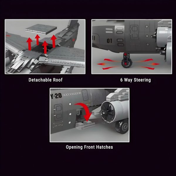 Y-20 LARGE MILITARY AIRCRAFT (2202 PCS) - Image 4