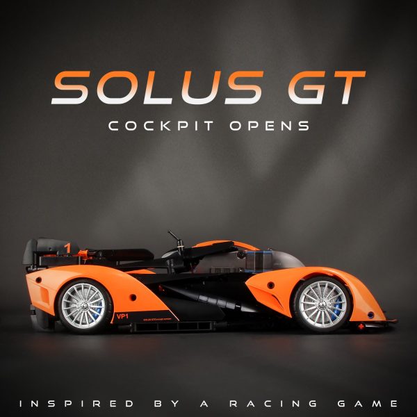 1:14 McLaren Solus GT Set with Remote Control (817 Pcs) - Image 3
