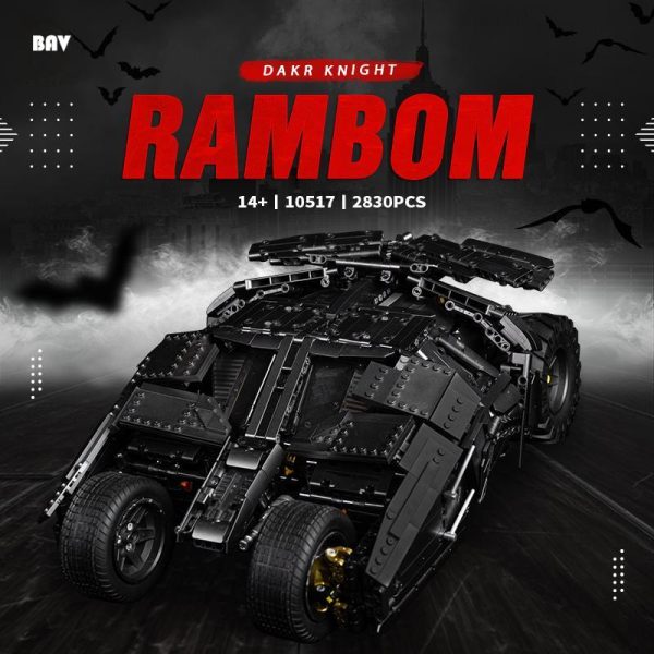 Batman Chariot with Remote Control, The Ultimate Collector's Edition (2830 Pcs) - Image 3