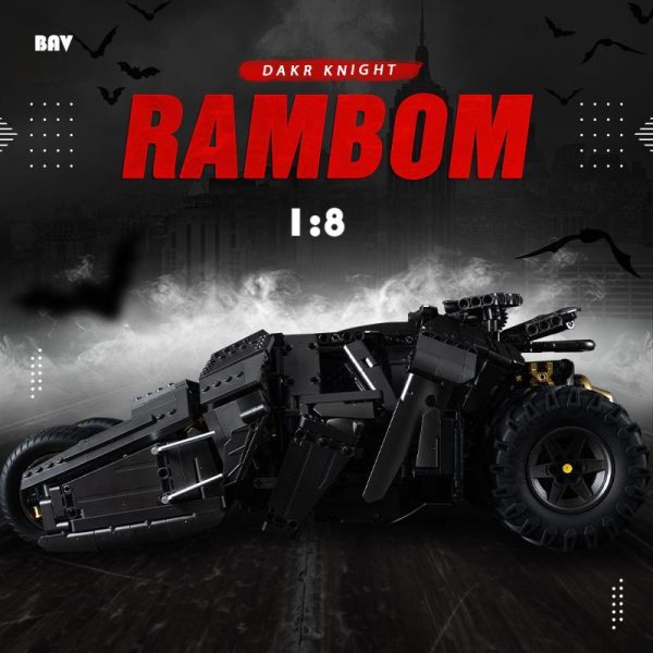 Batman Chariot with Remote Control, The Ultimate Collector's Edition (2830 Pcs) - Image 4
