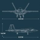 F-22 RAPTOR, THE FIFTH GENERATION FIGHTER (1837 PCS)