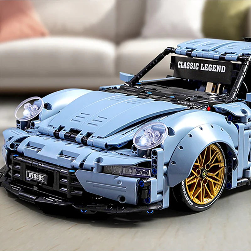 Haze Blue Porsche Limited Edition 911 WIDEBODY Supercar (2258 Pcs) - Image 7