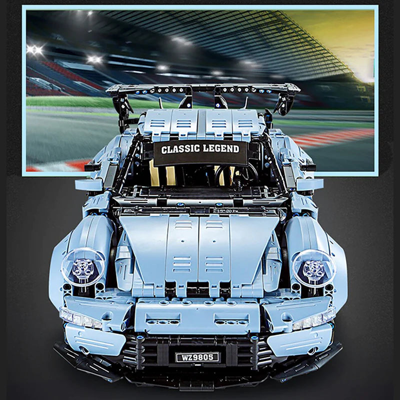 Haze Blue Porsche Limited Edition 911 WIDEBODY Supercar (2258 Pcs) - Image 10