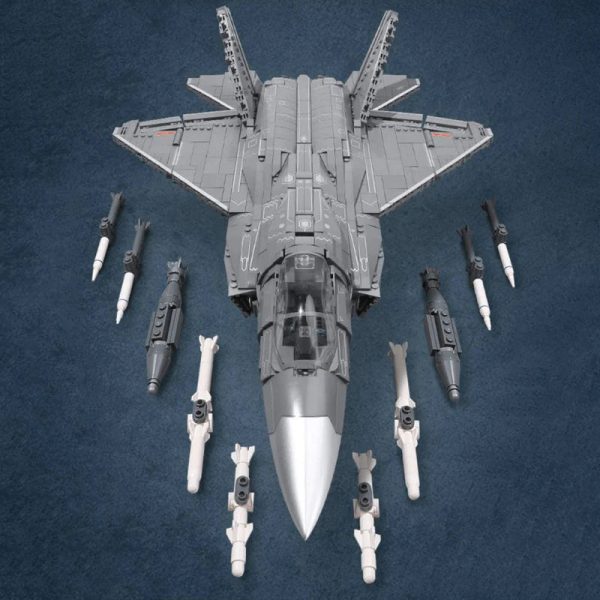 J-35 STEALTH FIGHTER (2635 PCS) - Image 3