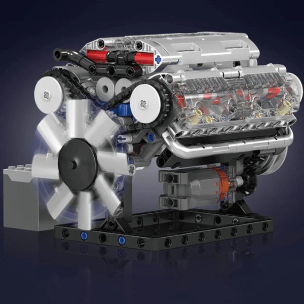 MOTORISED V8 ENGINE (534 PCS) - Image 6