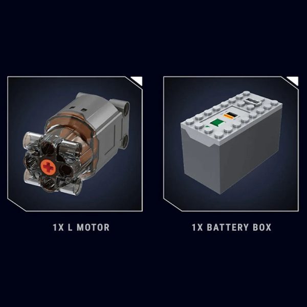MOTORISED V8 ENGINE (534 PCS) - Image 9