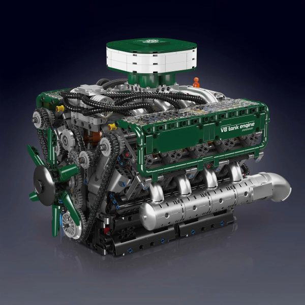MOTORISED V8 TANK ENGINE (2250 PCS) - Image 2