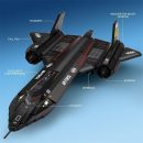 SR-71 BLACKBIRD (1778 PCS)