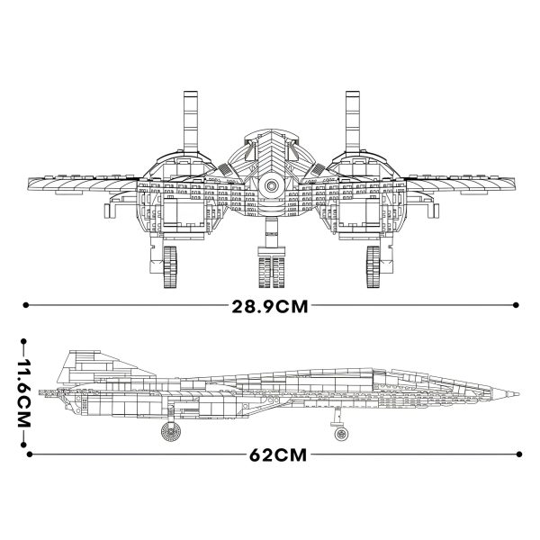 SR-72 RECONNAISSANCE AIRCRAFT (2073 PCS) - Image 6