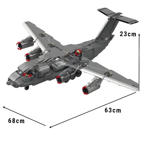 Y-20 LARGE MILITARY AIRCRAFT (2202 PCS) - Image 7
