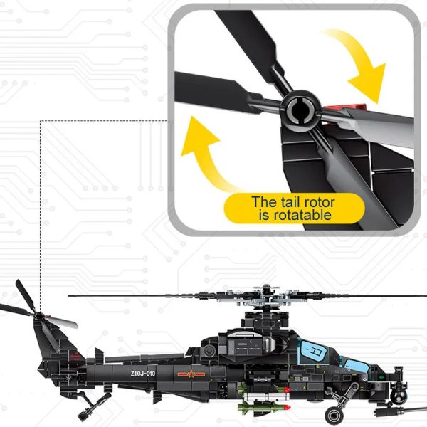 Z-10 ATACK HELICOPTER (732 PCS) - Image 2