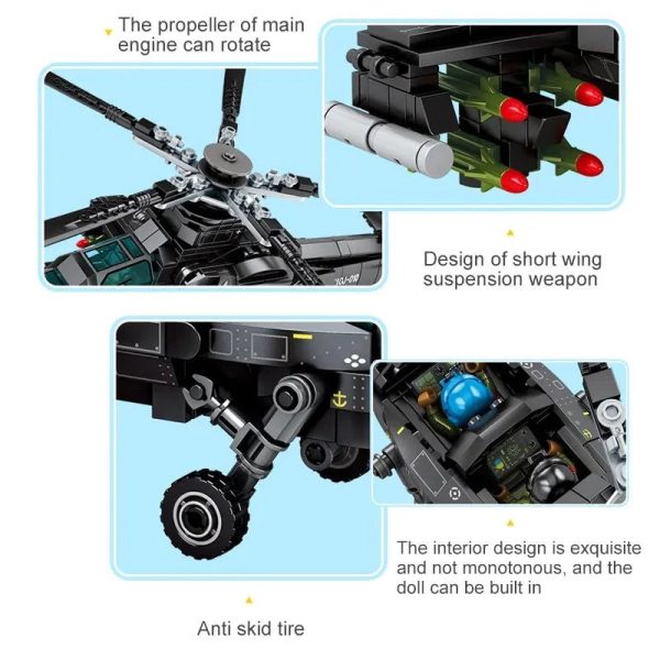 Z-10 ATACK HELICOPTER (732 PCS) - Image 3
