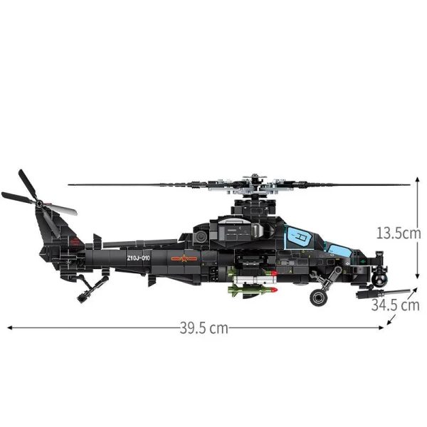 Z-10 ATACK HELICOPTER (732 PCS) - Image 4