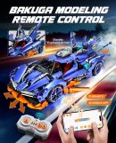 1: 10 Apollo X1 Modified Version with Remote Control, Drift, Color Light Wheels, Jet Propulsion, Armor Explosion Mode (2381 Pcs)