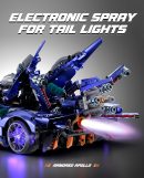 1: 10 Apollo X1 Modified Version with Remote Control, Drift, Color Light Wheels, Jet Propulsion, Armor Explosion Mode (2381 Pcs)