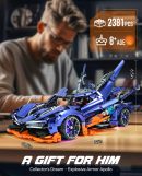 1: 10 Apollo X1 Modified Version with Remote Control, Drift, Color Light Wheels, Jet Propulsion, Armor Explosion Mode (2381 Pcs)