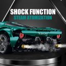 1: 8 Alfa Romeo 33 Stradale Supercar with Remote Control, Electric Doors, Electric Air Suspension, Steam Spray System(3861 Pcs)