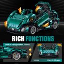 1: 8 Alfa Romeo 33 Stradale Supercar with Remote Control, Electric Doors, Electric Air Suspension, Steam Spray System(3861 Pcs)