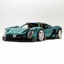 1: 8 Alfa Romeo 33 Stradale Supercar with Remote Control, Electric Doors, Electric Air Suspension, Steam Spray System(3861 Pcs)