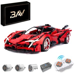 1: 8 Apollo Red Devil with Remote Control, High Detail Restoration (3669 Pcs)