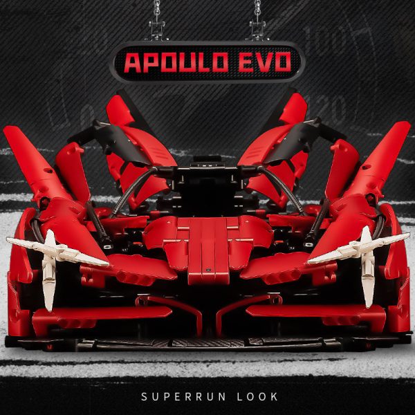 1: 8 Apollo Red Devil with Remote Control, High Detail Restoration (3669 Pcs) - Image 2