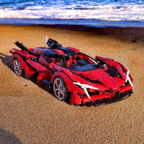 1: 8 Apollo Red Devil with Remote Control, High Detail Restoration (3669 Pcs) - Image 11