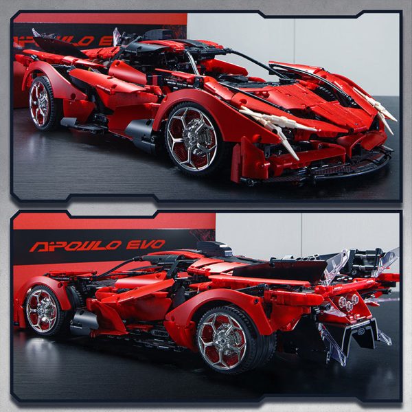 1: 8 Apollo Red Devil with Remote Control, High Detail Restoration (3669 Pcs) - Image 3