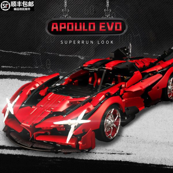 1: 8 Apollo Red Devil with Remote Control, High Detail Restoration (3669 Pcs) - Image 8