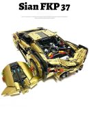 1: 8 Gold Lamborghini Sian Collector's Edition (3955 Pcs)
