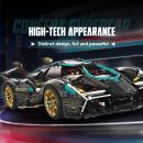 1: 8 Lamborghini Lambo V12 Vision GT, Cyberpunk Style, Electric Opening and Closing Cockpit (2472 Pcs)
