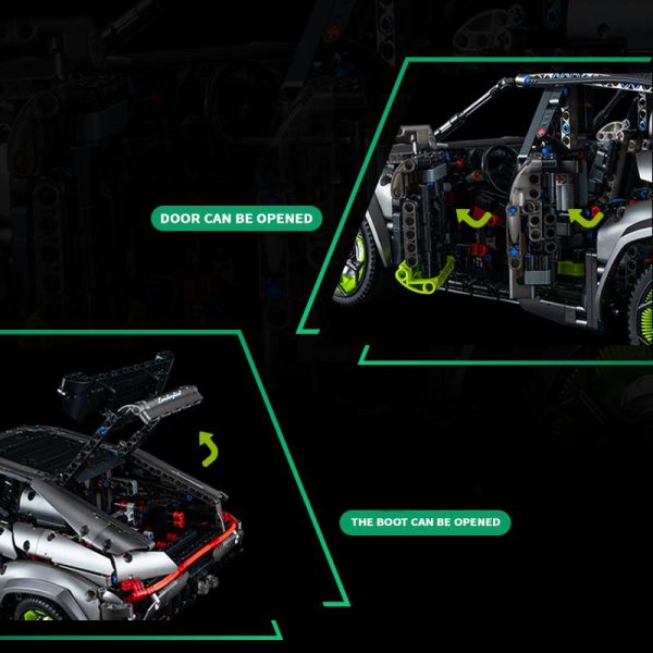 1: 8 Lamborghini URUS SUV with Remote Control, Ultimate Collector's Edition (3251 Pcs) - Image 6