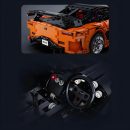 1: 8 Mazda RX-7 with Remote Control, Front and Rear Lights, All Printed Exterior Parts Without Stickers (3305 Pcs)