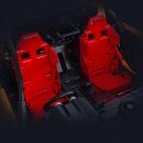 1: 8 Mazda RX-7 with Remote Control, Front and Rear Lights, All Printed Exterior Parts Without Stickers (3305 Pcs)