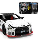 1: 8 NISSAN R35 GTR, Perfectly Restore Details, Additional Engine Model (4098Pcs)